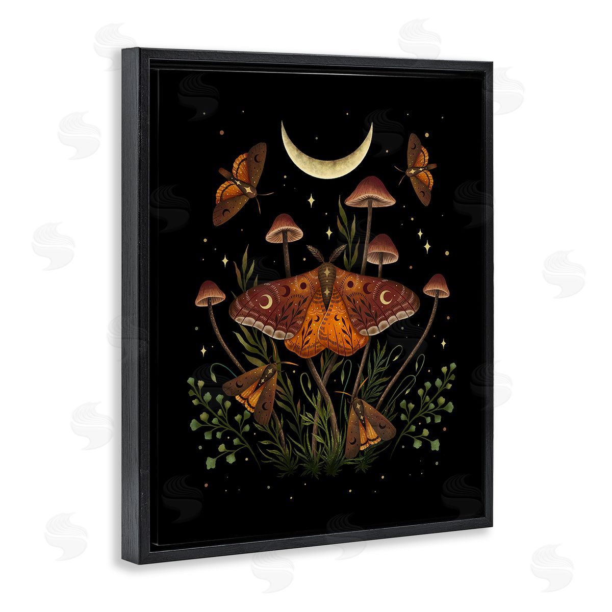 Episodic Drawings Astral Moth & Moon