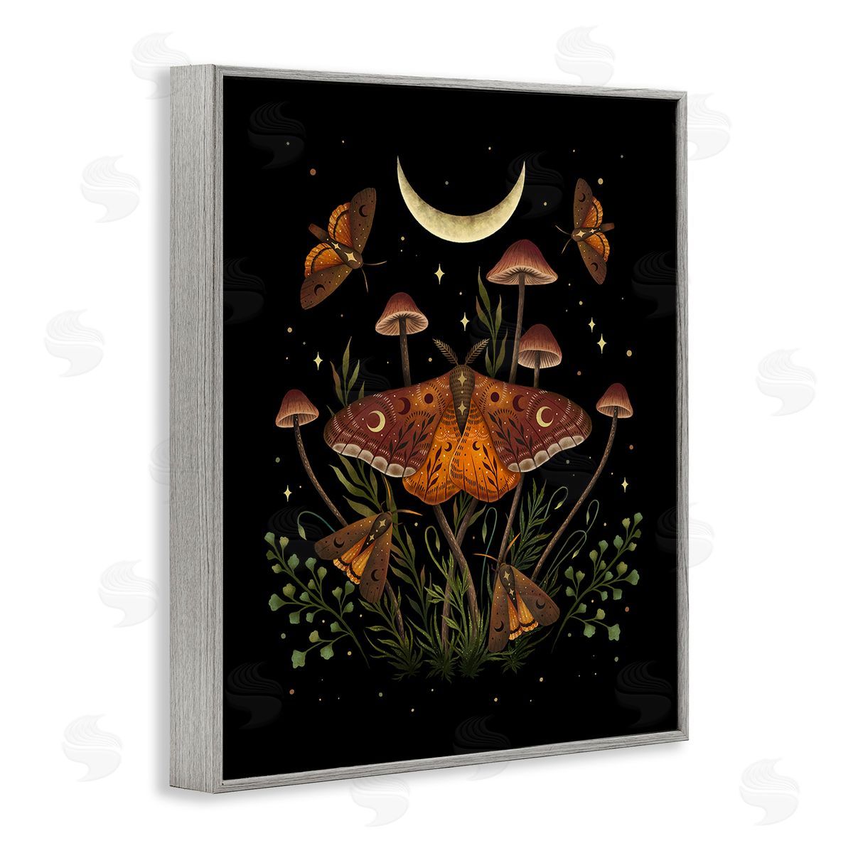 Episodic Drawings Astral Moth & Moon