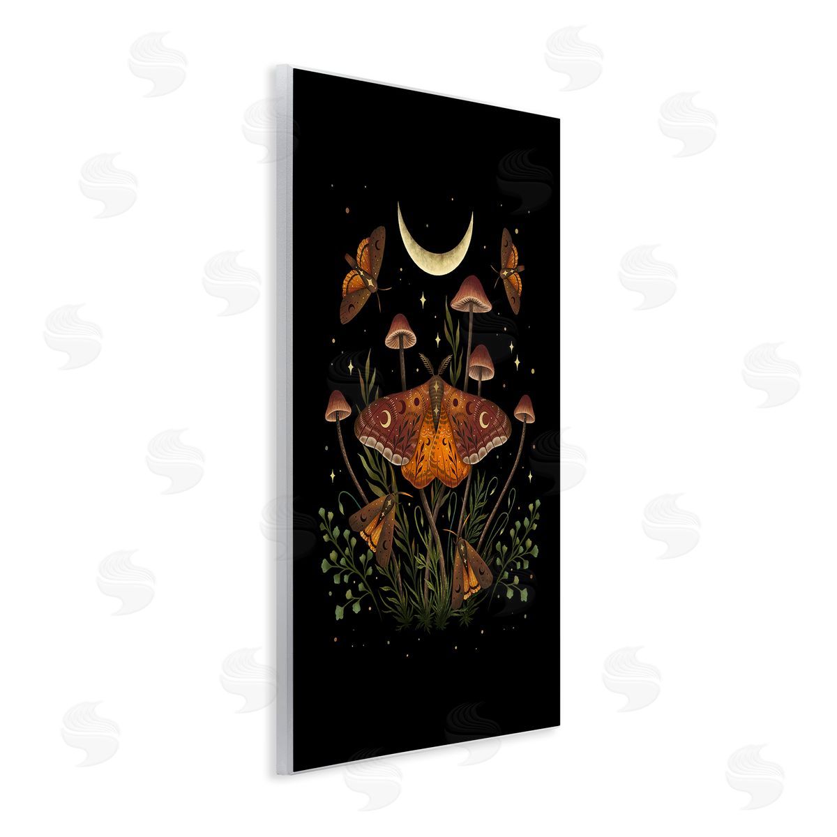 Episodic Drawings Astral Moth & Moon