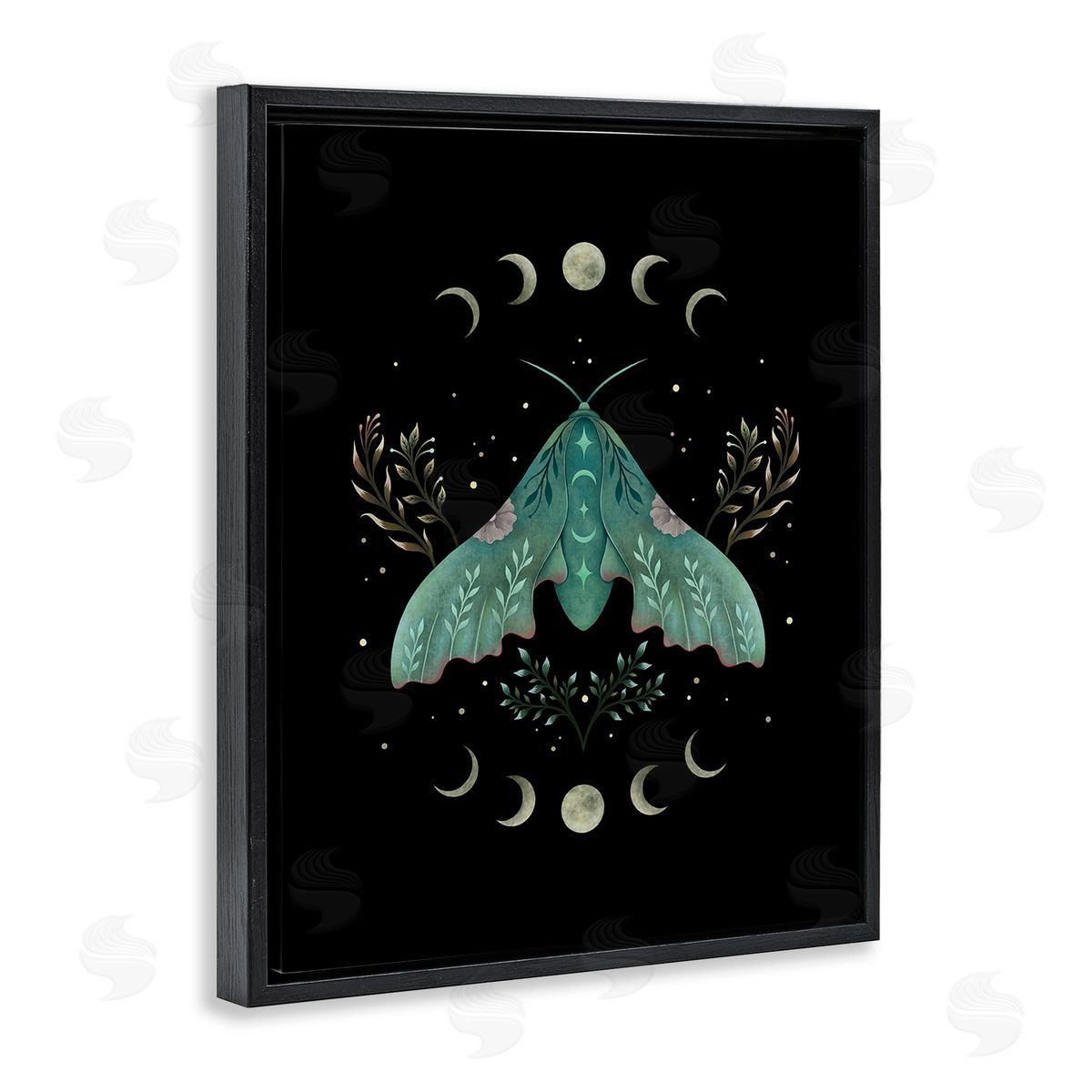 Episodic Drawings Celestial Moth & Moon