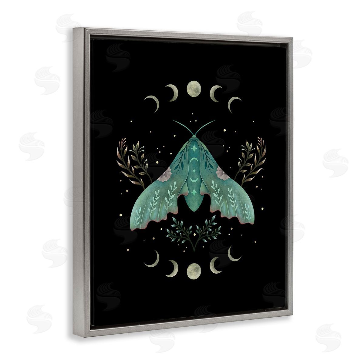 Episodic Drawings Celestial Moth & Moon