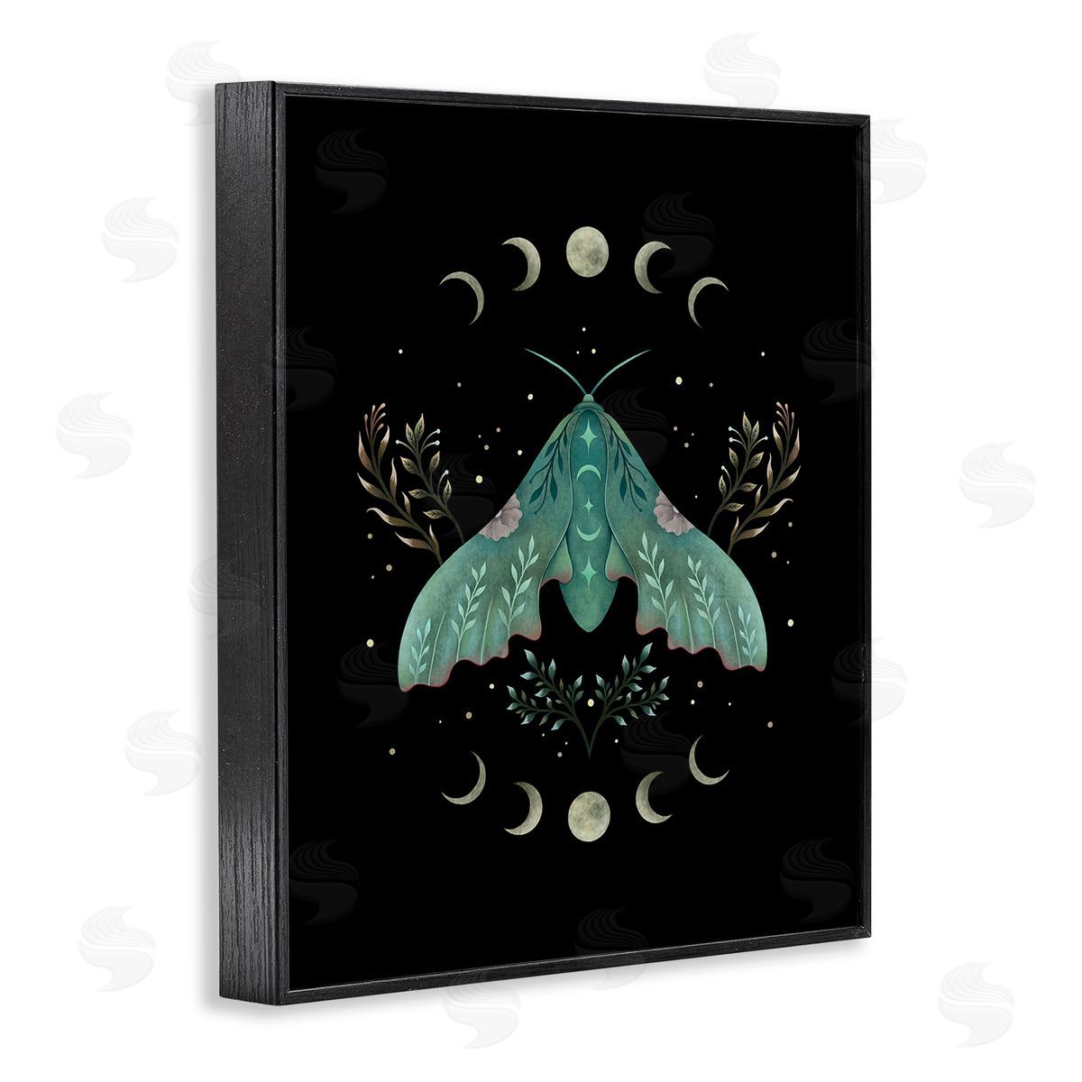 Episodic Drawings Celestial Moth & Moon