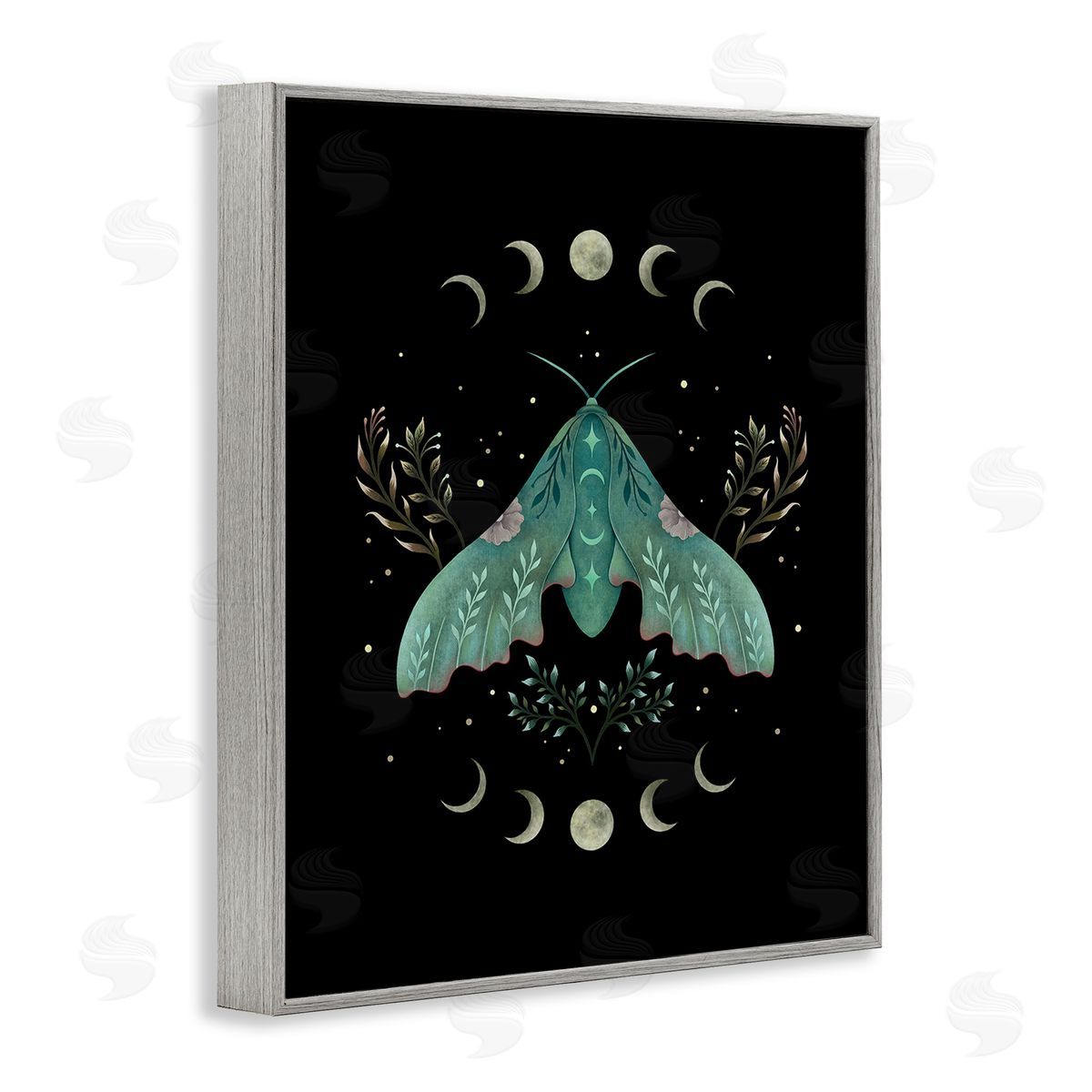 Episodic Drawings Celestial Moth & Moon