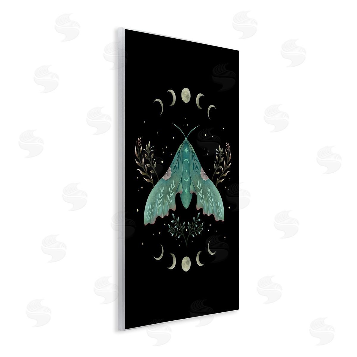 Episodic Drawings Celestial Moth & Moon