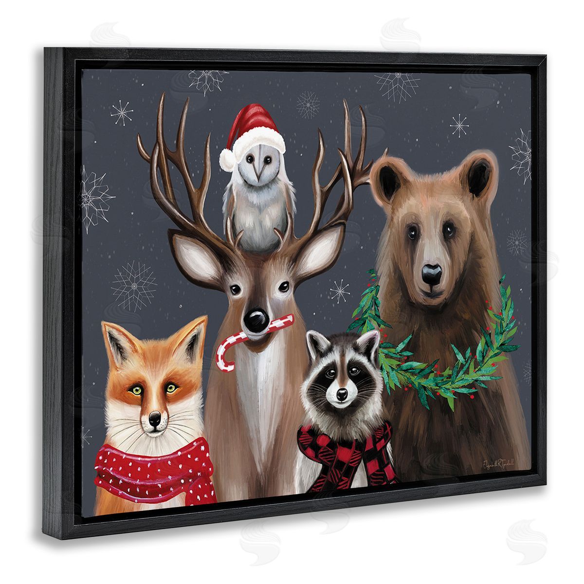 Elizabeth Tyndall Winter Woodland Animals