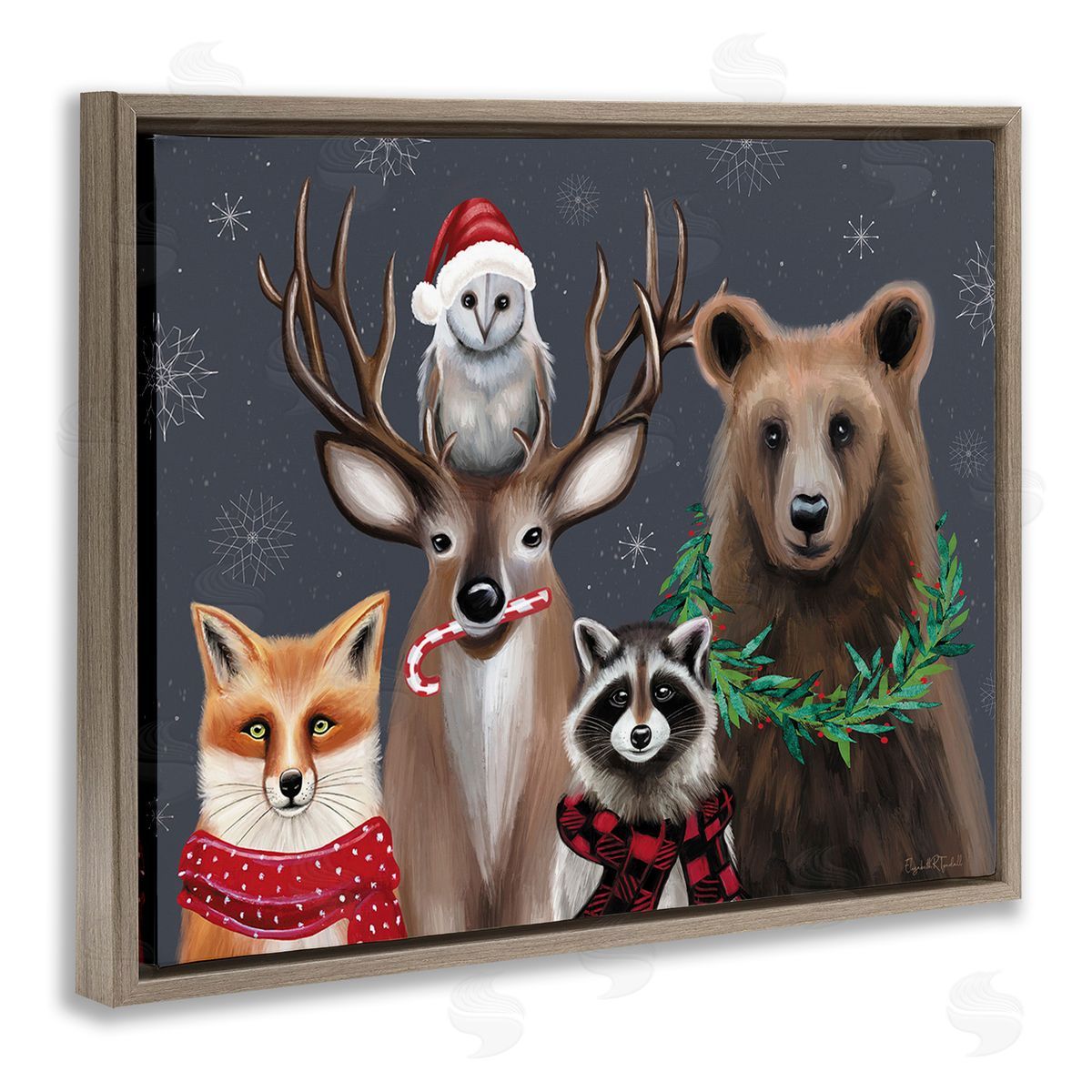 Elizabeth Tyndall Winter Woodland Animals