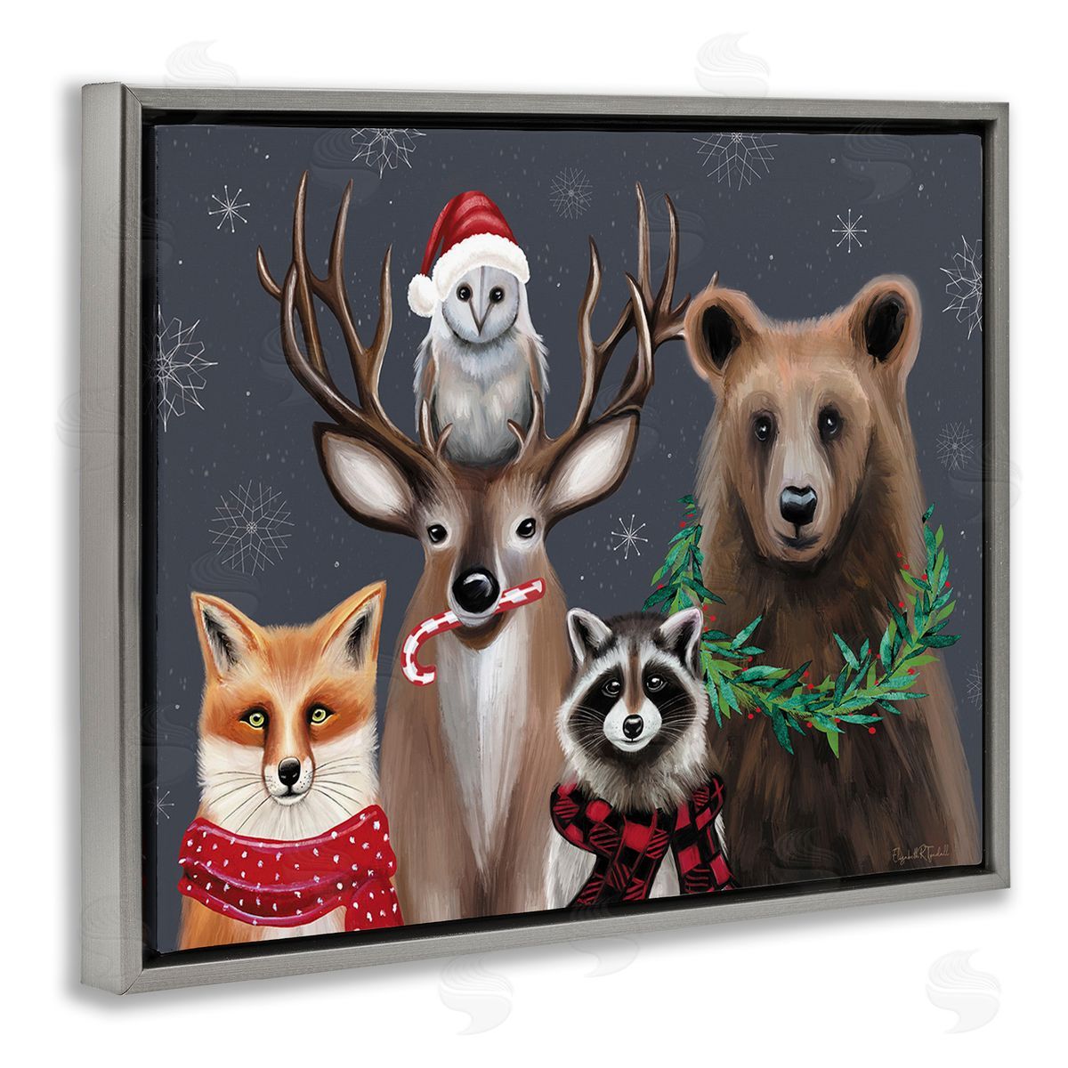 Elizabeth Tyndall Winter Woodland Animals