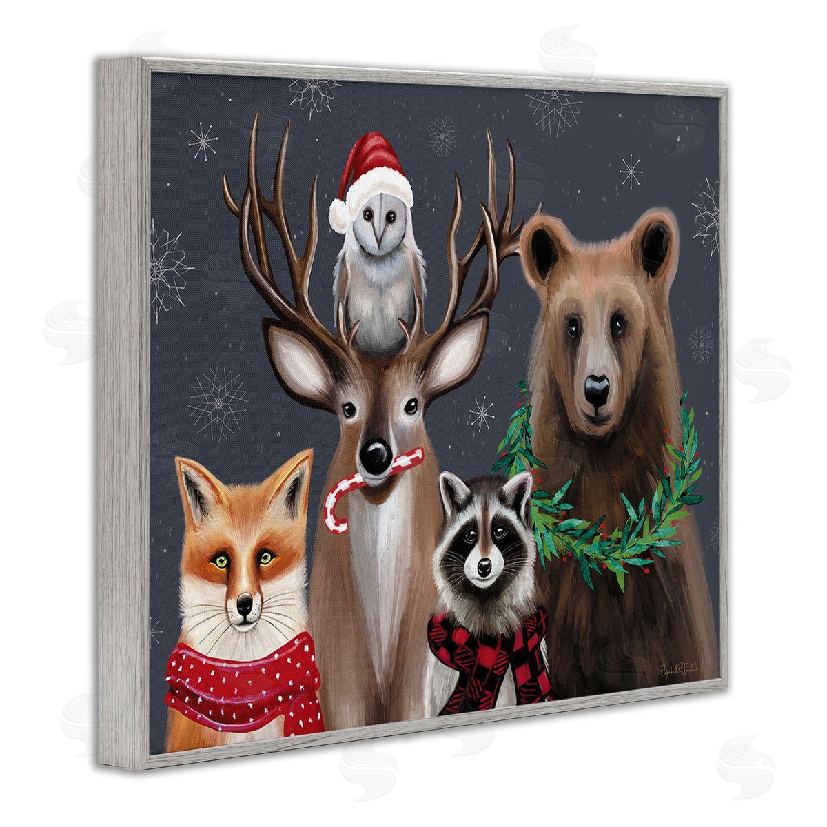 Elizabeth Tyndall Winter Woodland Animals