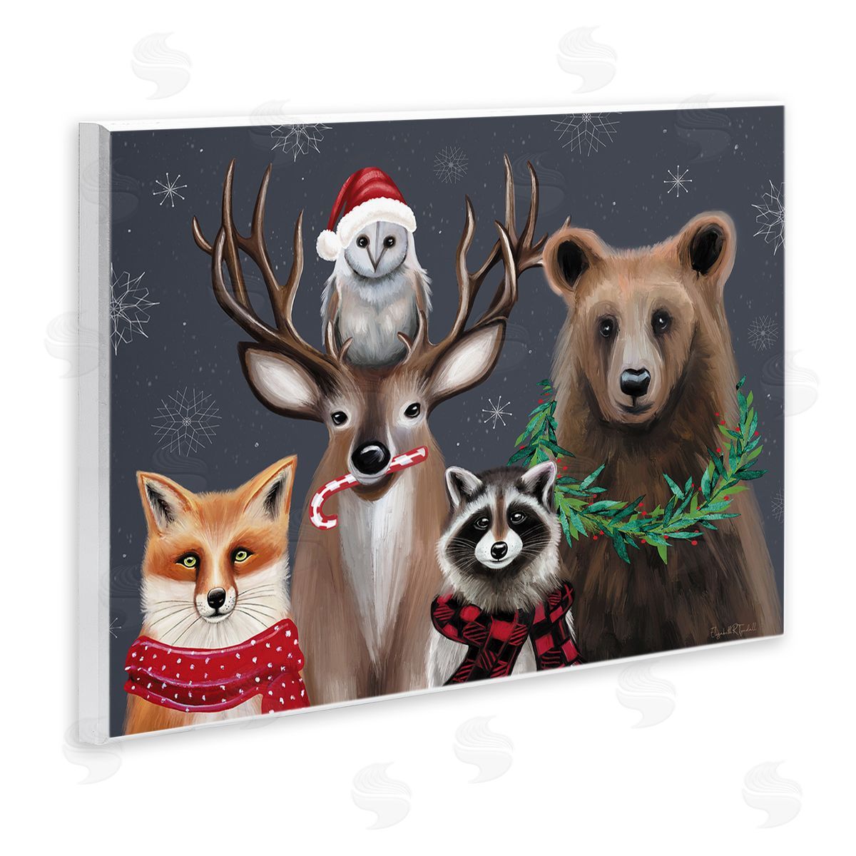 Elizabeth Tyndall Winter Woodland Animals