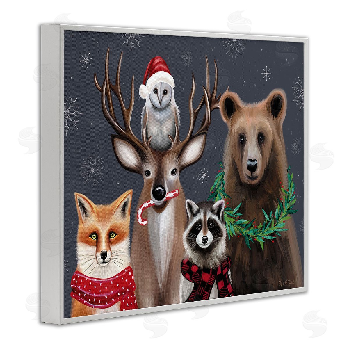 Elizabeth Tyndall Winter Woodland Animals
