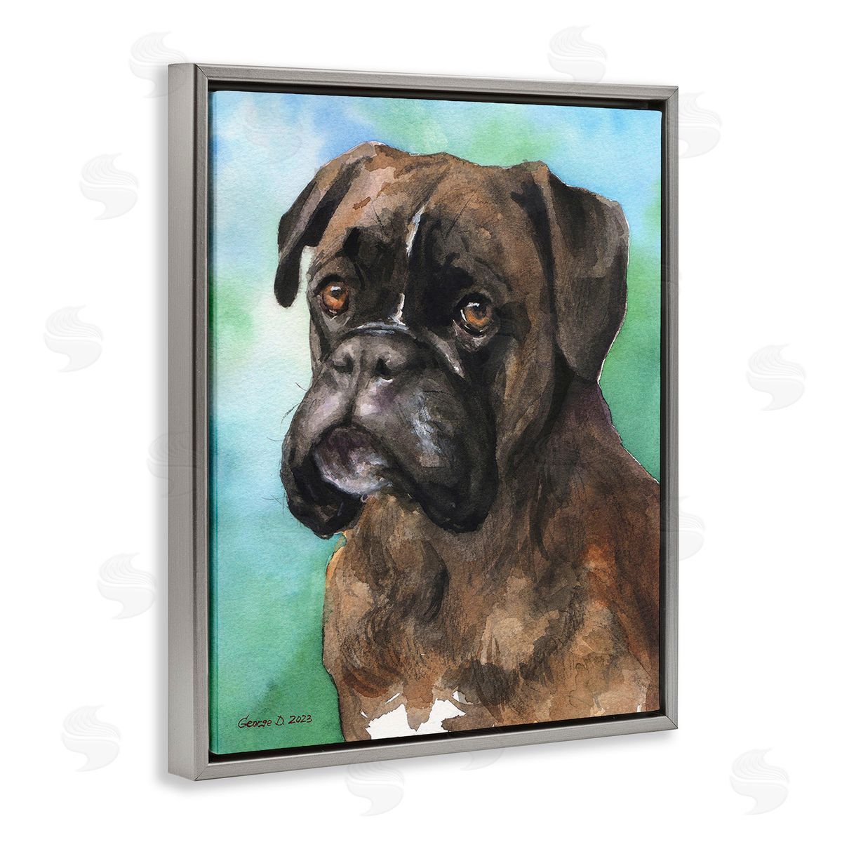 George Dyachenko Boxer Dog Portrait