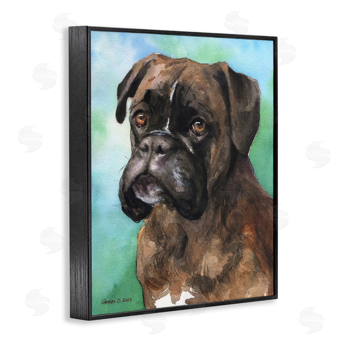 George Dyachenko Boxer Dog Portrait