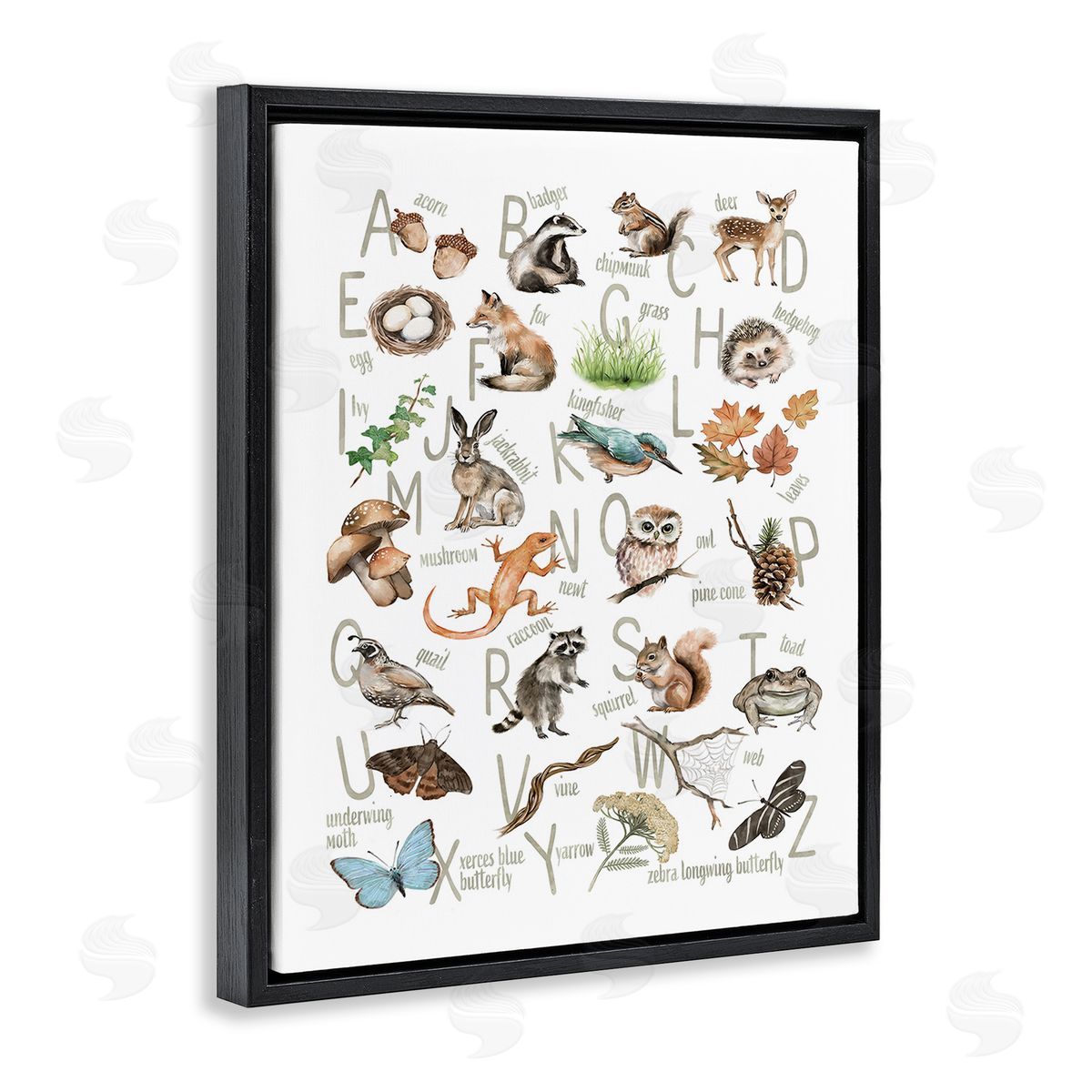 Ziwei Li Woodland Nature Alphabet