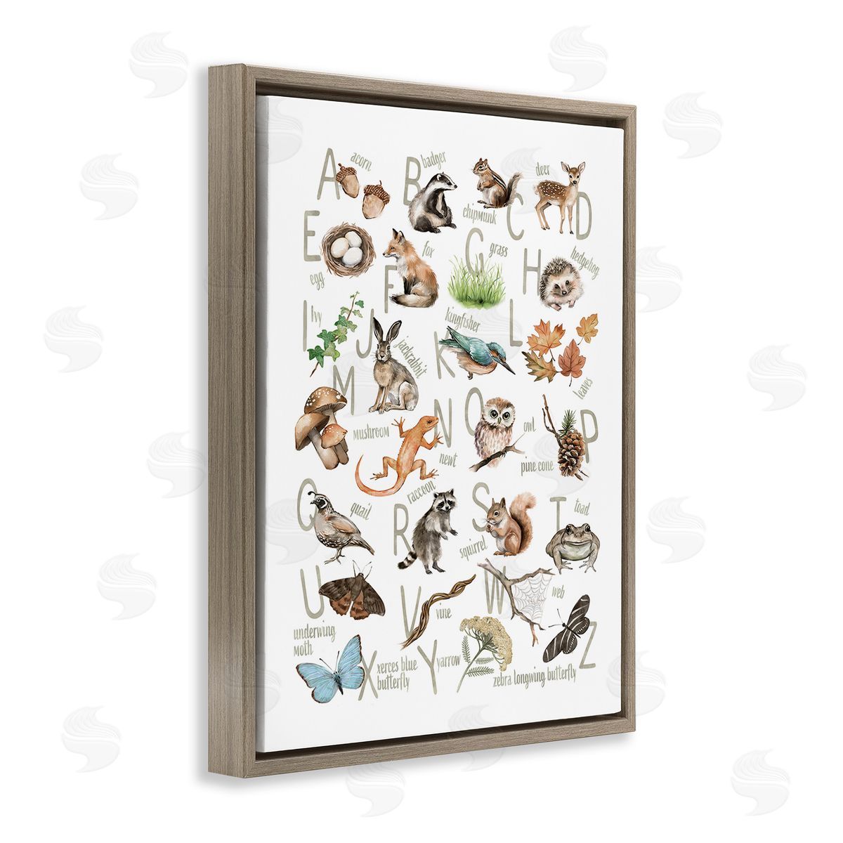 Ziwei Li Woodland Nature Alphabet