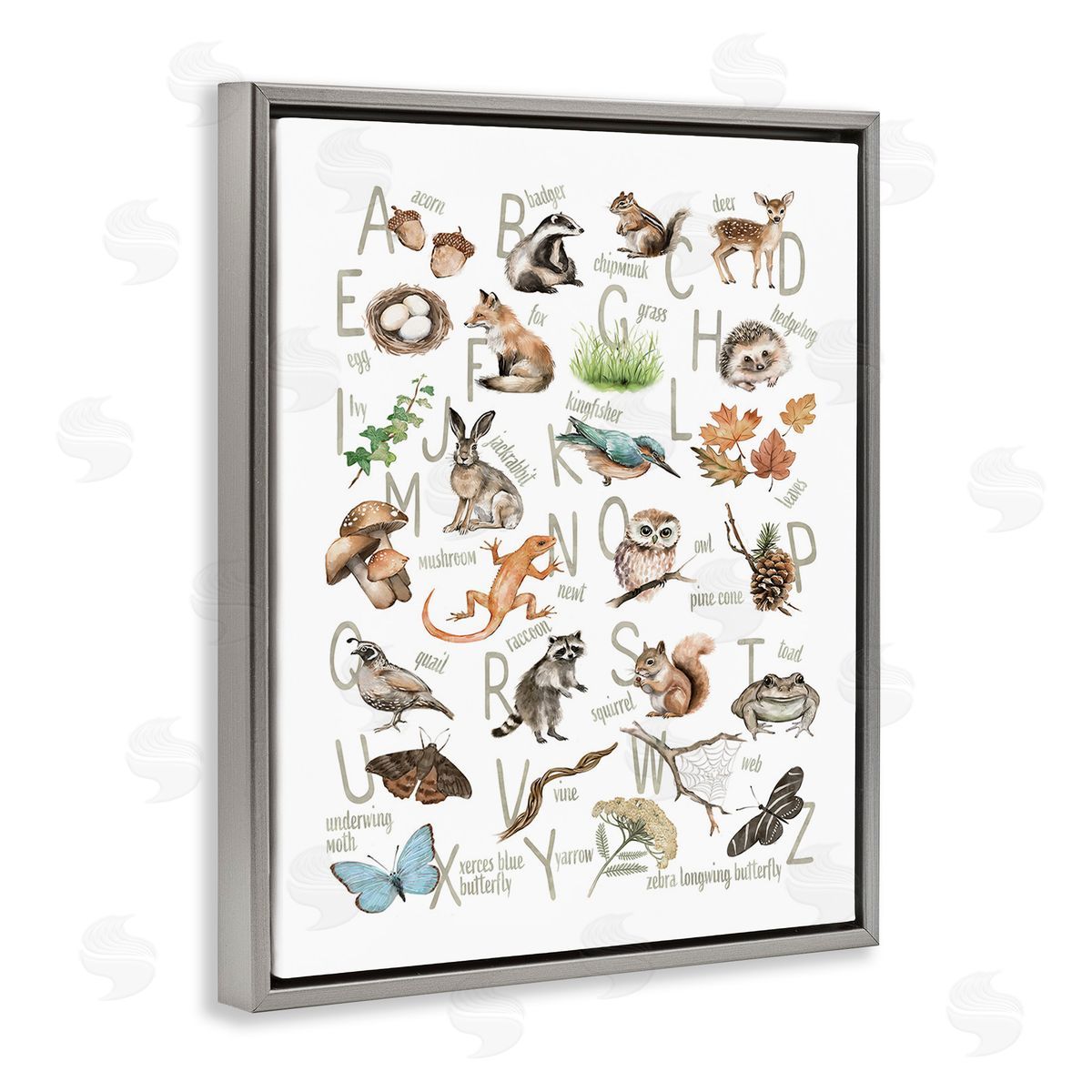 Ziwei Li Woodland Nature Alphabet