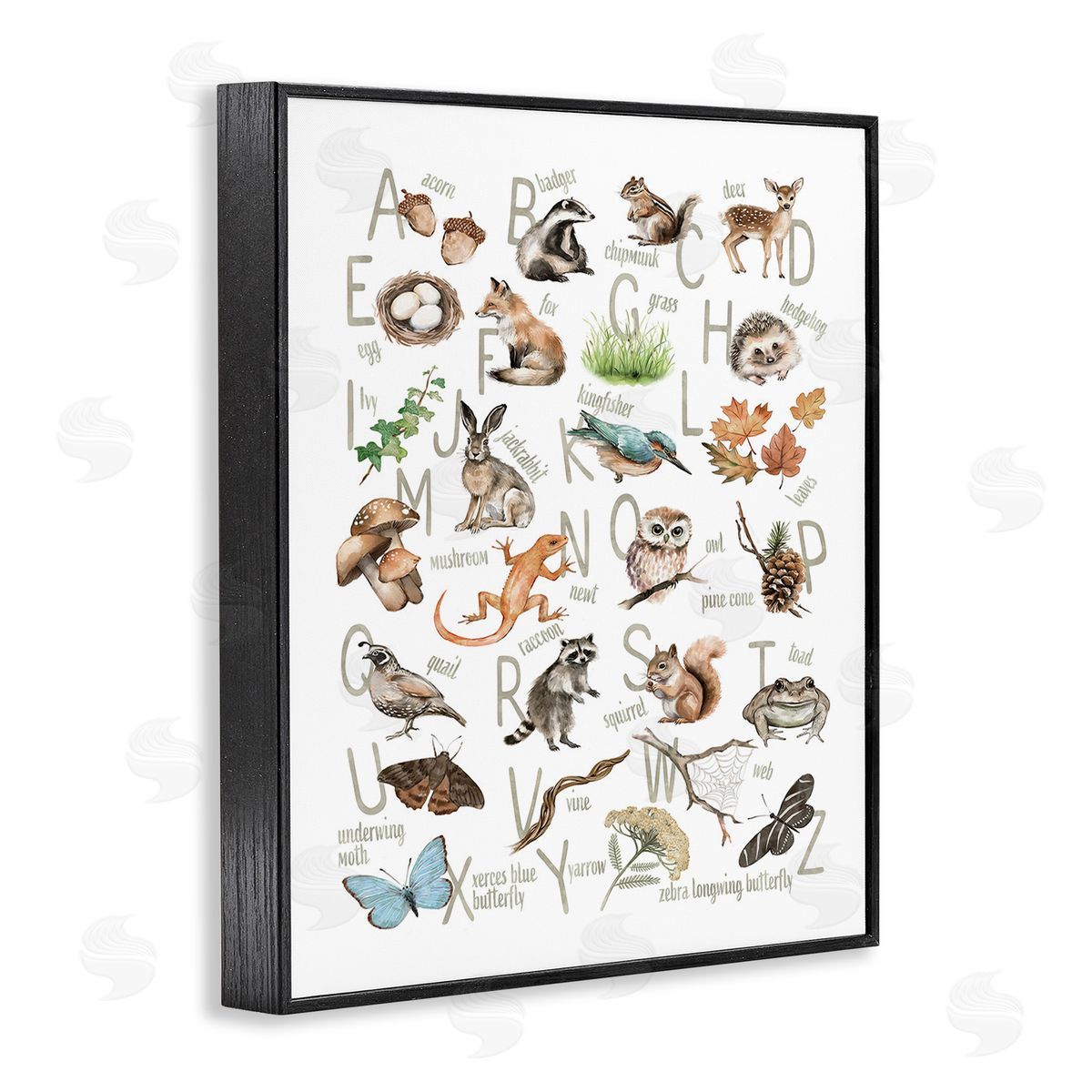 Ziwei Li Woodland Nature Alphabet