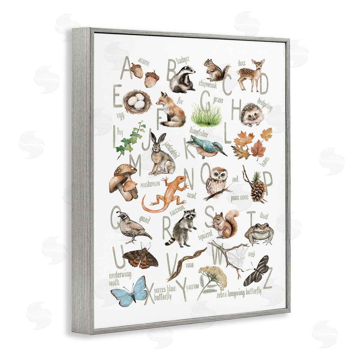 Ziwei Li Woodland Nature Alphabet