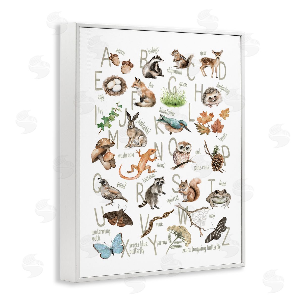 Ziwei Li Woodland Nature Alphabet