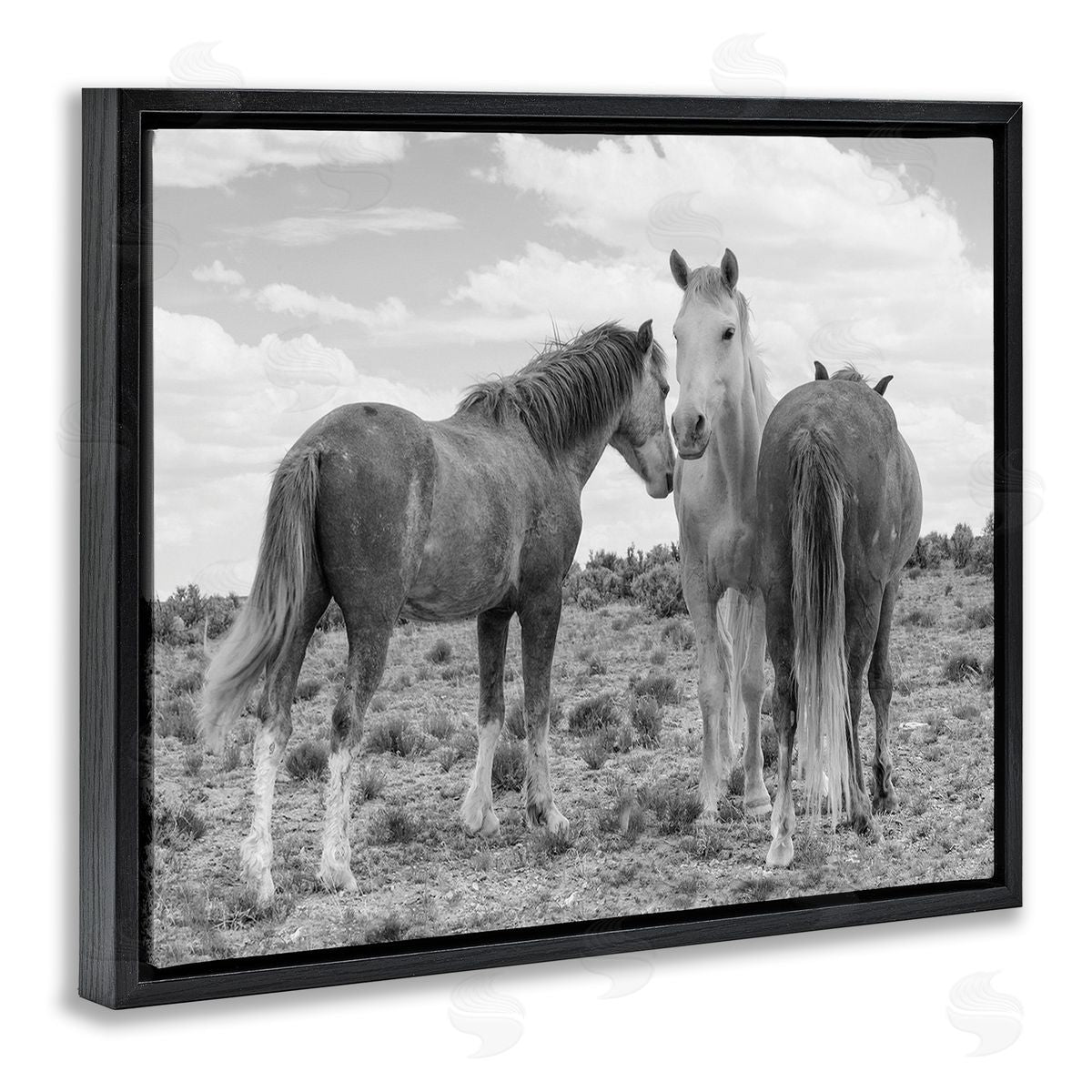 JG Studios Horse Trio in Desert