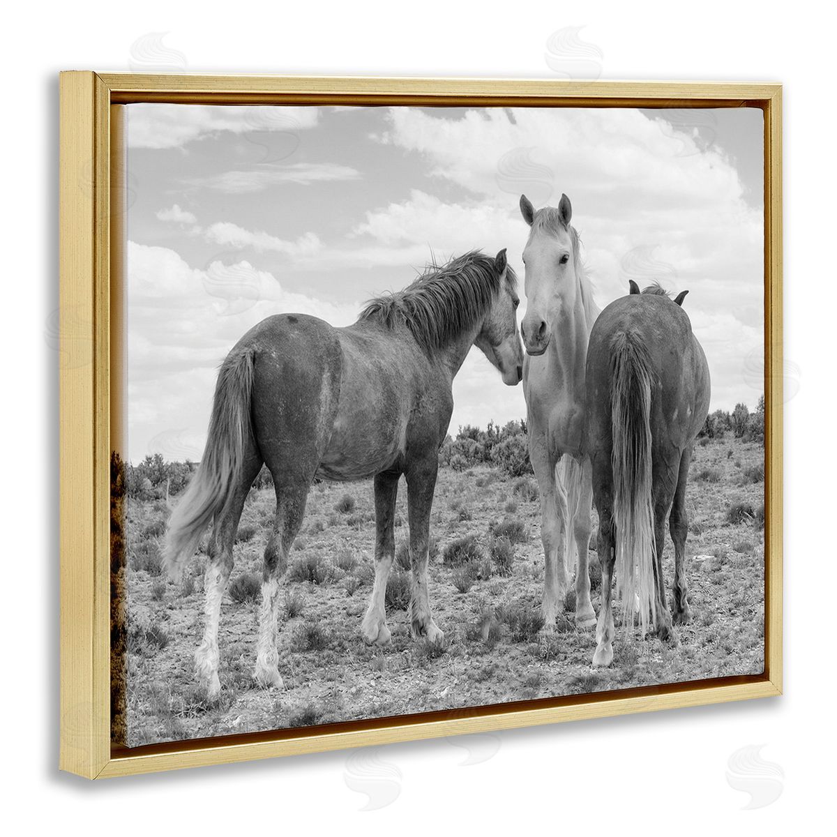 JG Studios Horse Trio in Desert