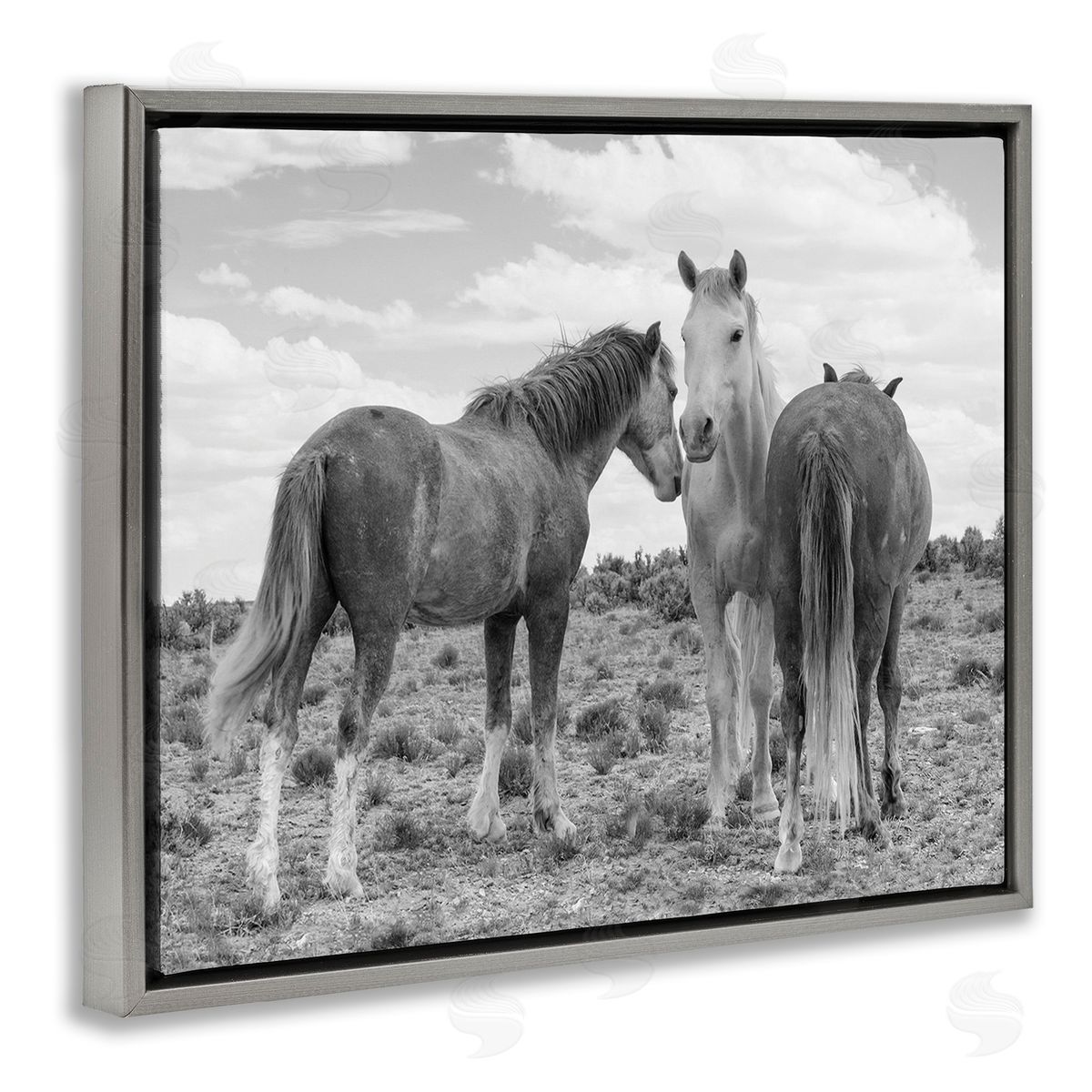 JG Studios Horse Trio in Desert
