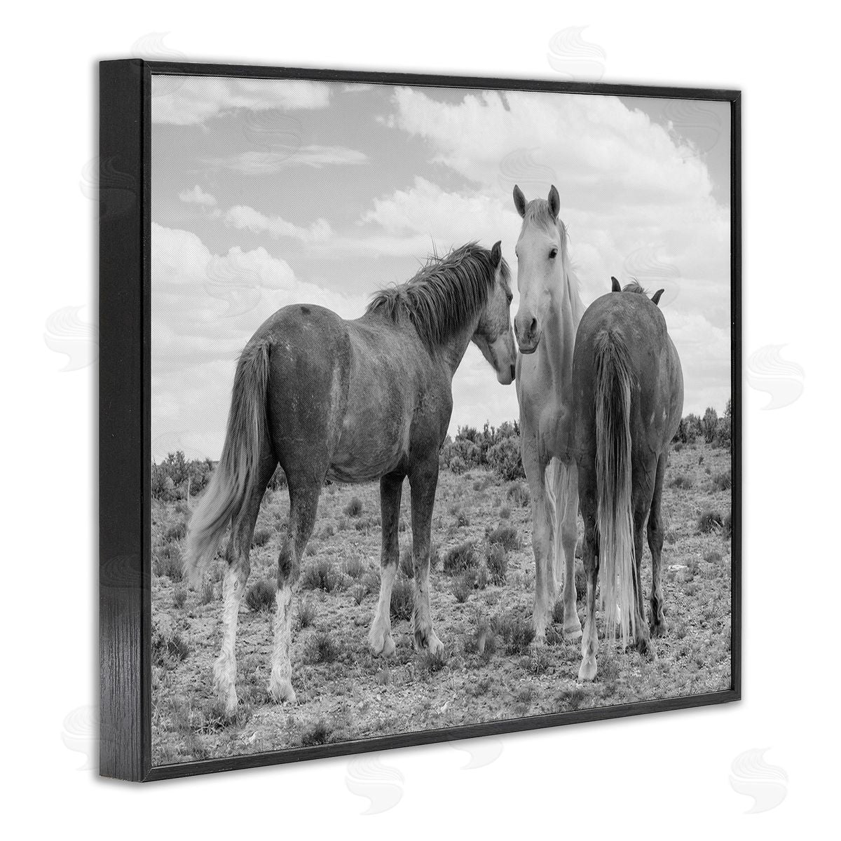 JG Studios Horse Trio in Desert