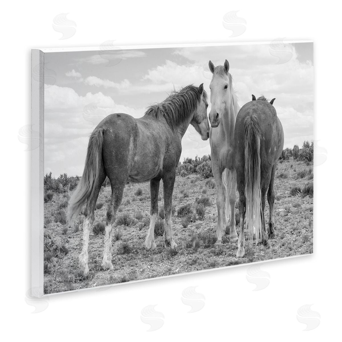 JG Studios Horse Trio in Desert