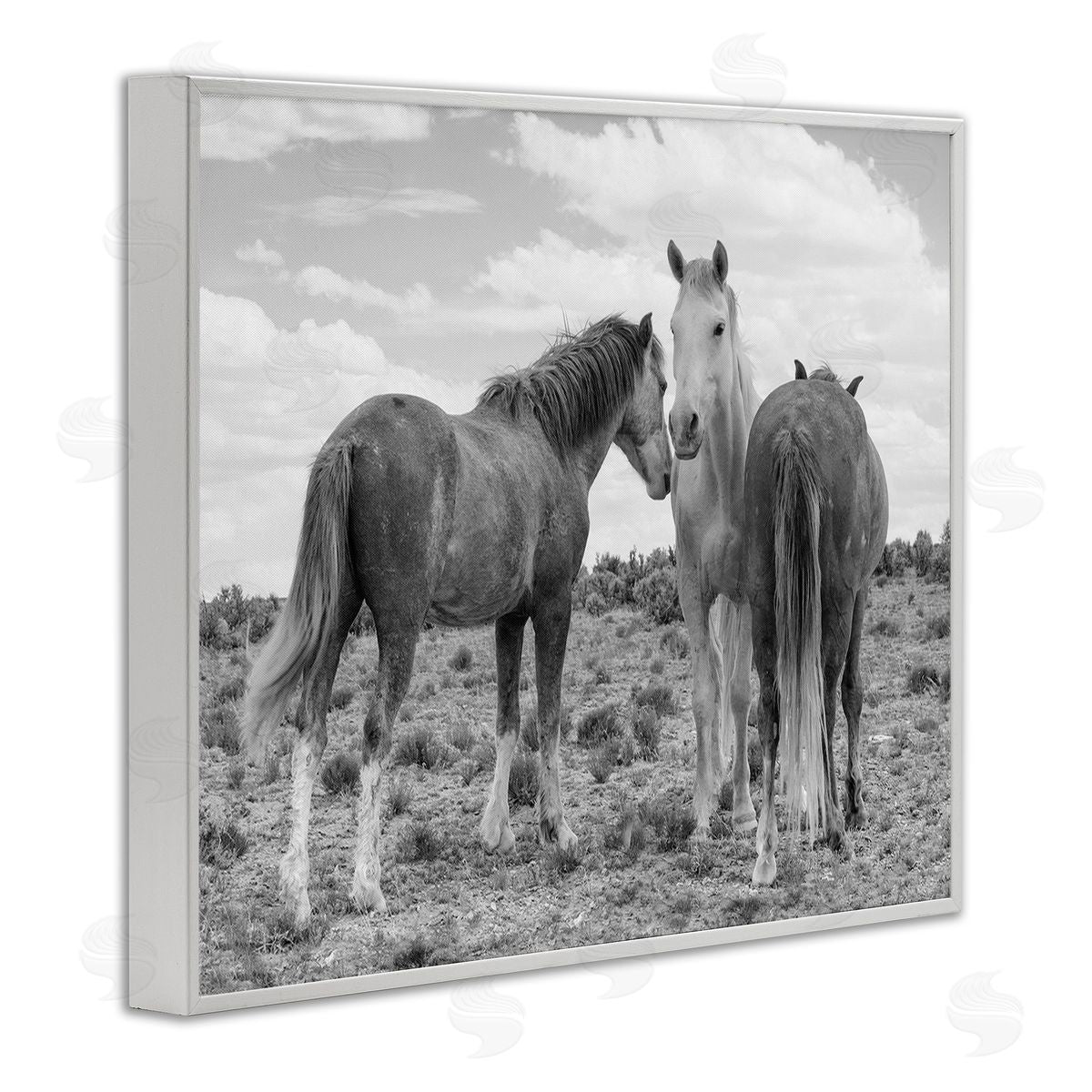 JG Studios Horse Trio in Desert