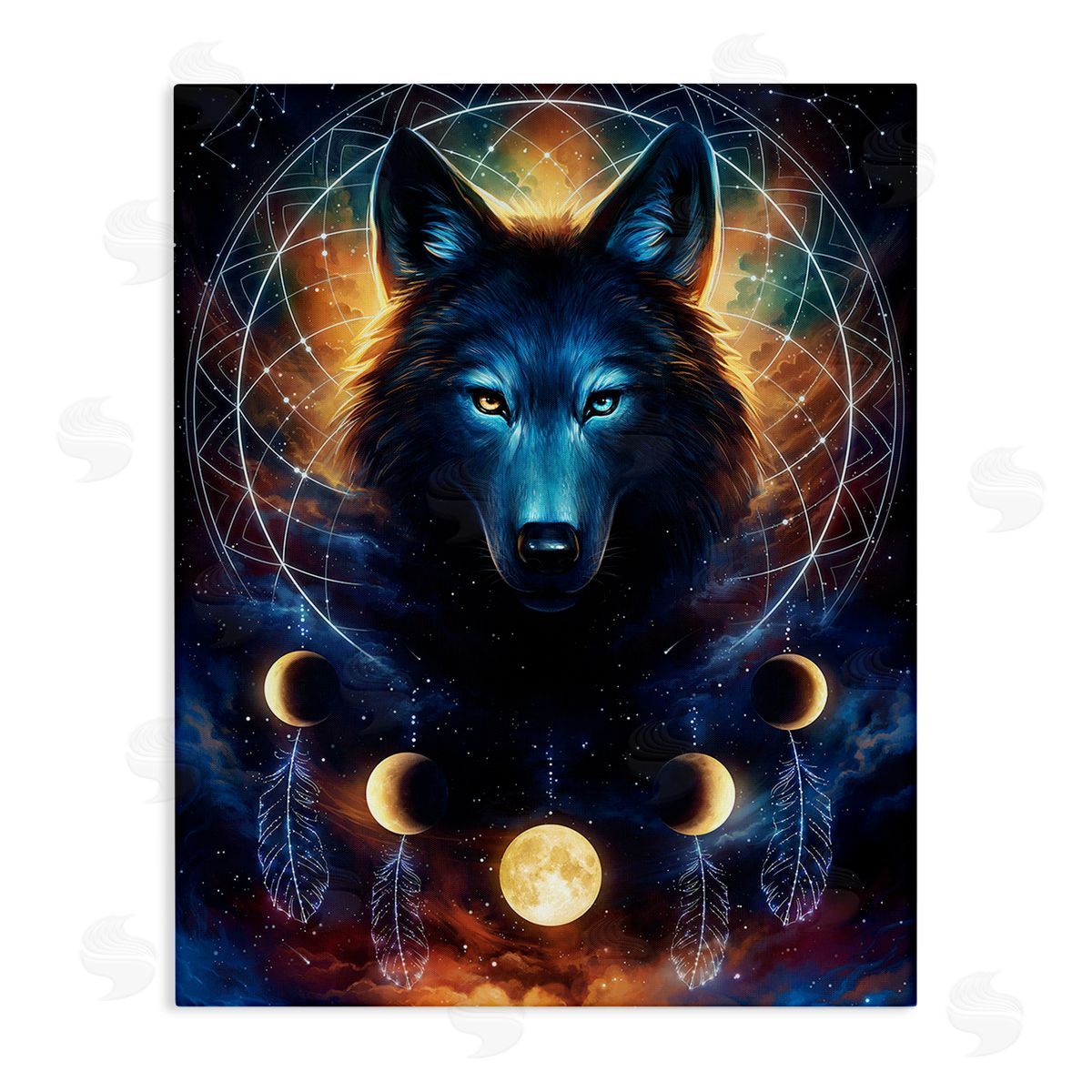 Jonas Jodicke Lunar Wolf & Galaxy