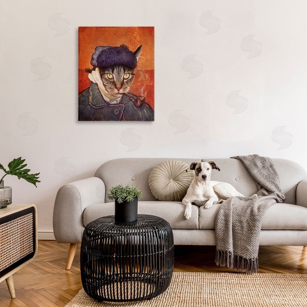 Karen Burke Classic Cat Self Portrait