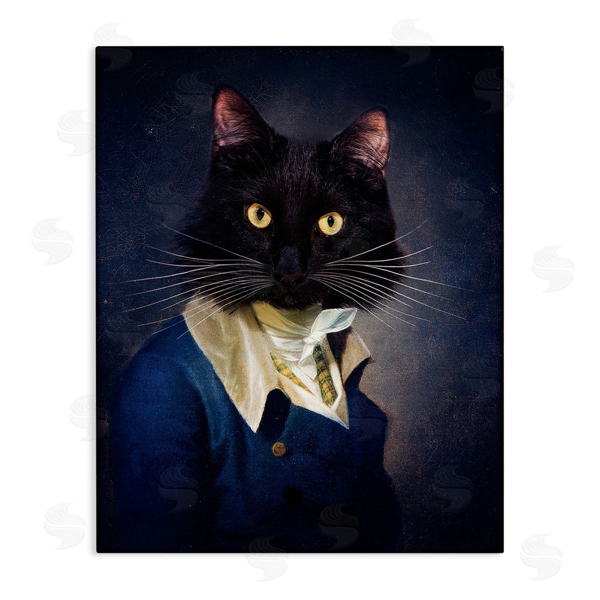 Karen Burke Cat with Colonial Fashion