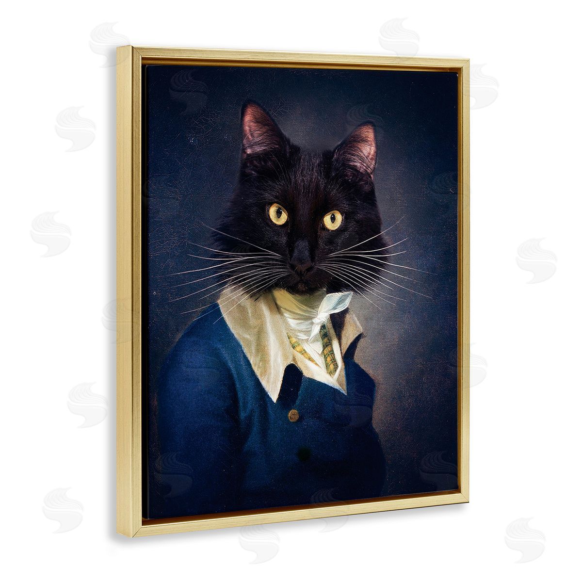 Karen Burke Cat with Colonial Fashion