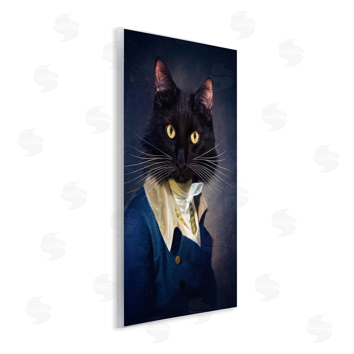 Karen Burke Cat with Colonial Fashion