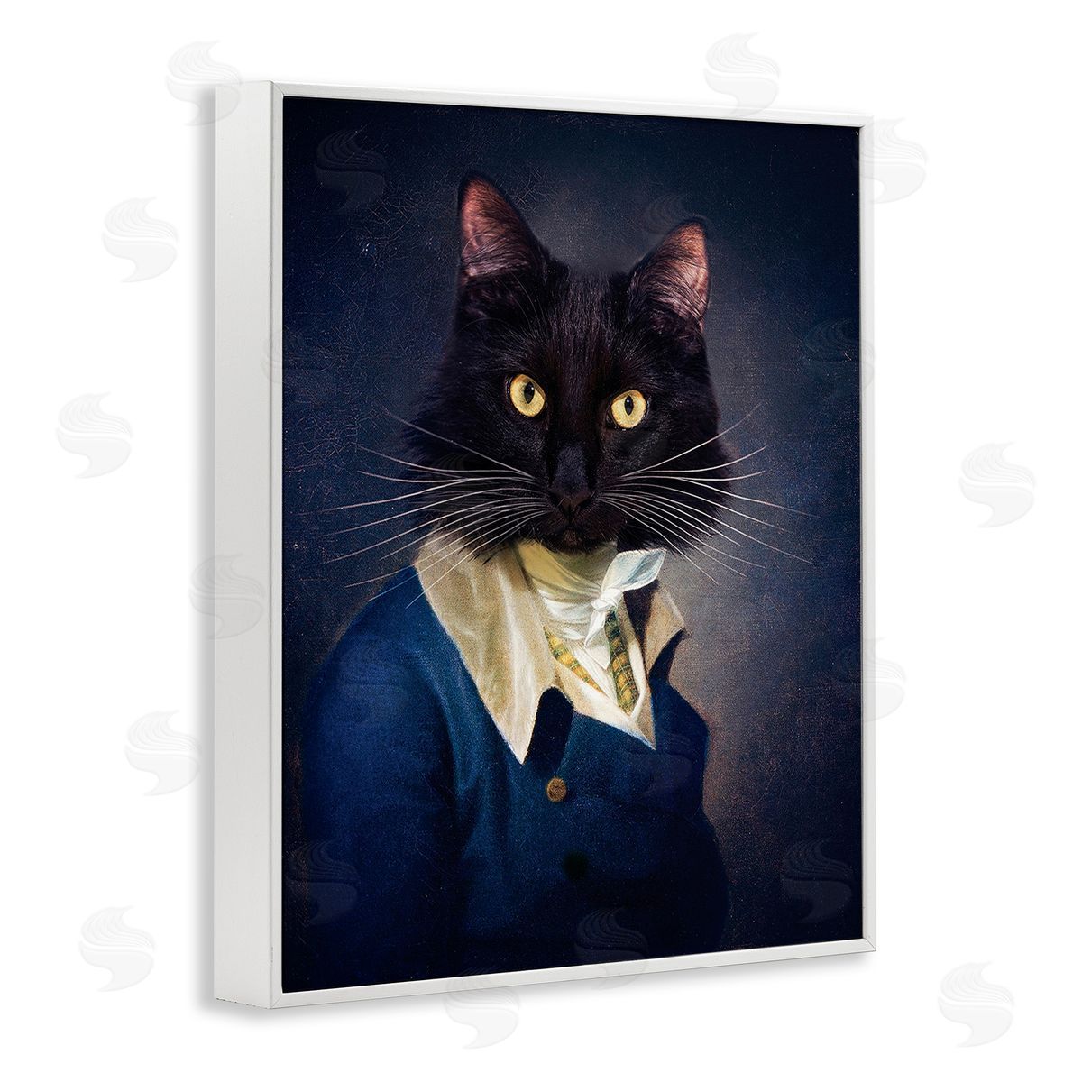 Karen Burke Cat with Colonial Fashion