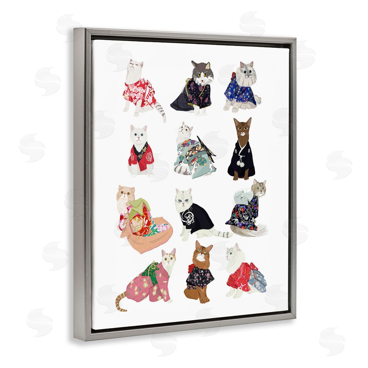 Hanna Melin Cats in Traditional Kimono
