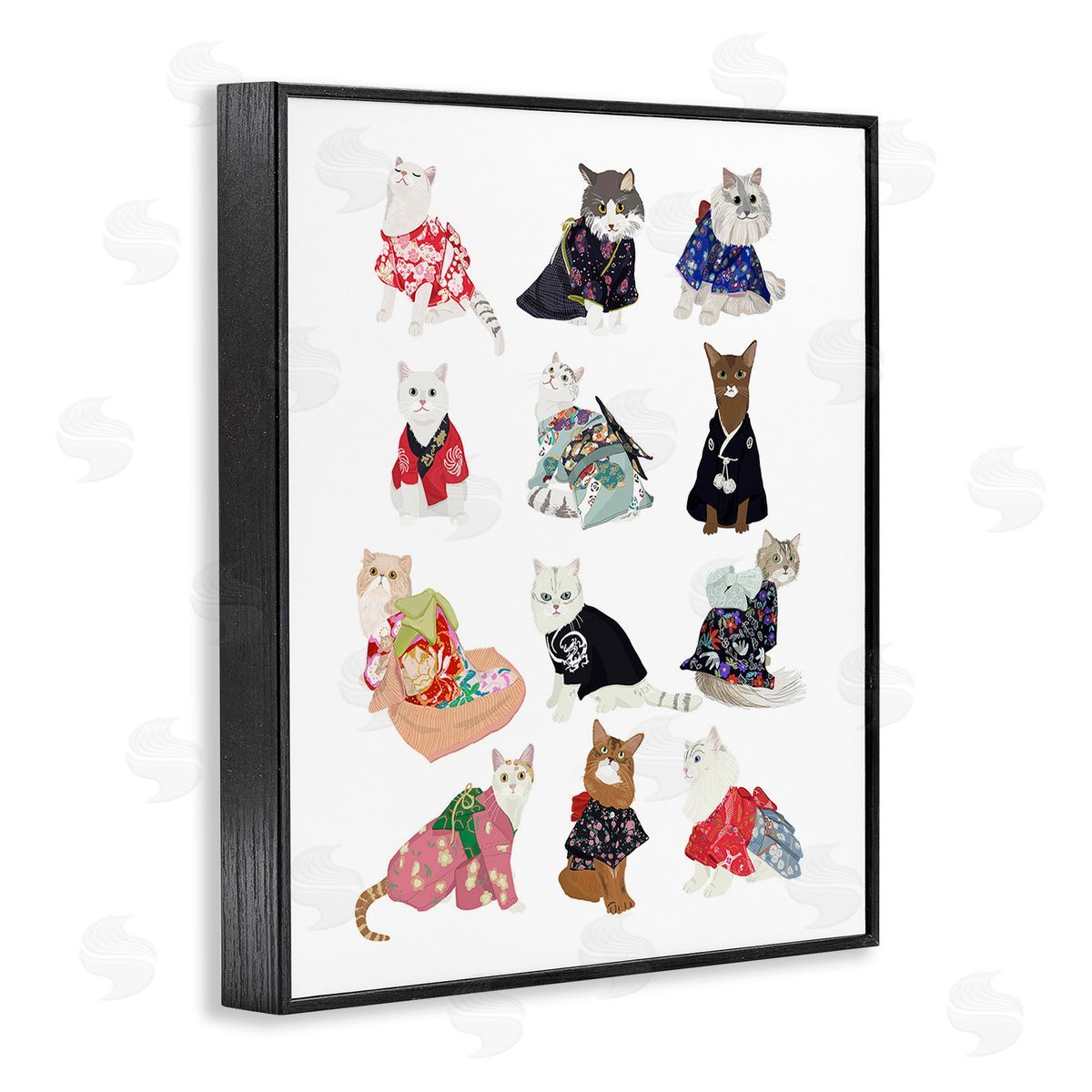 Hanna Melin Cats in Traditional Kimono