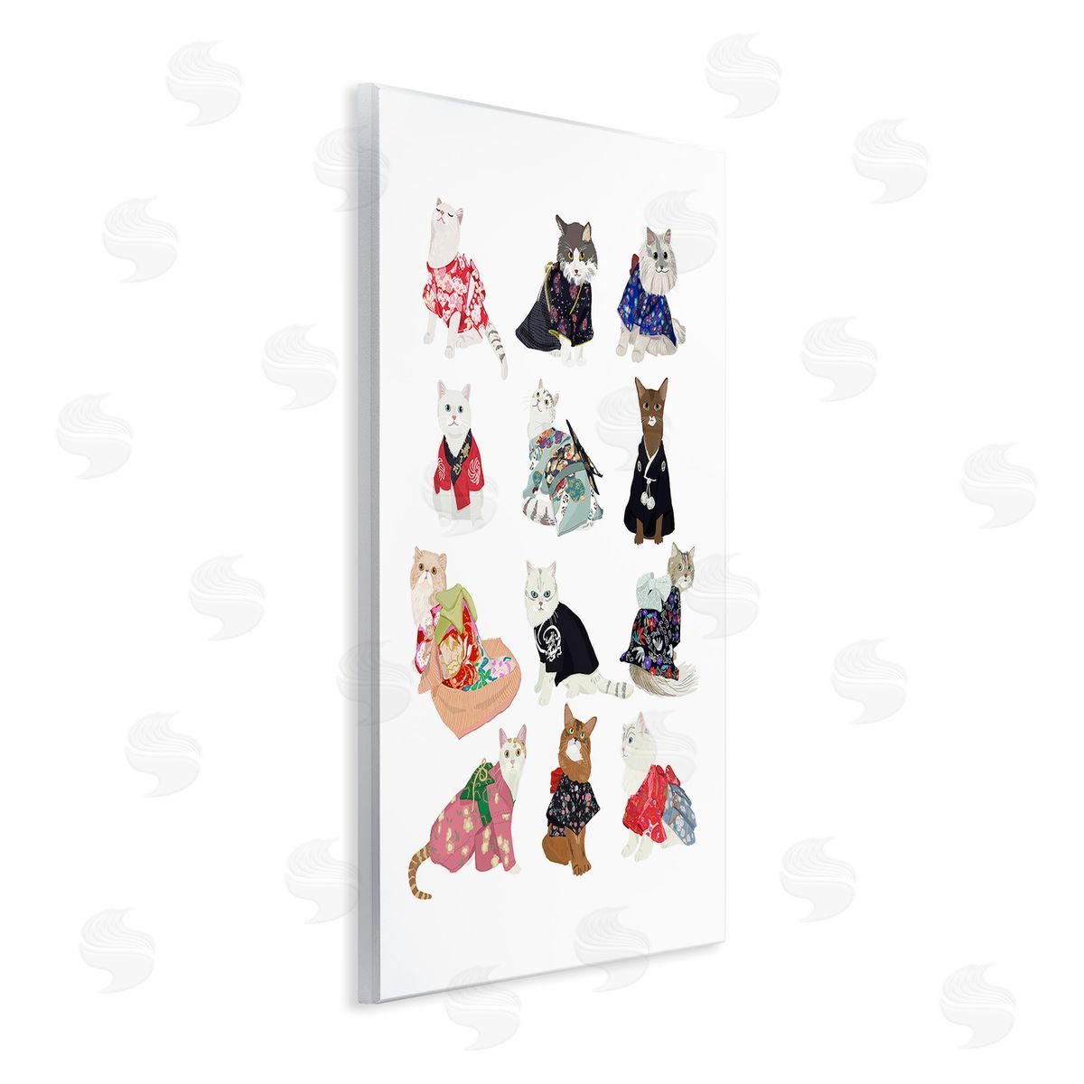 Hanna Melin Cats in Traditional Kimono