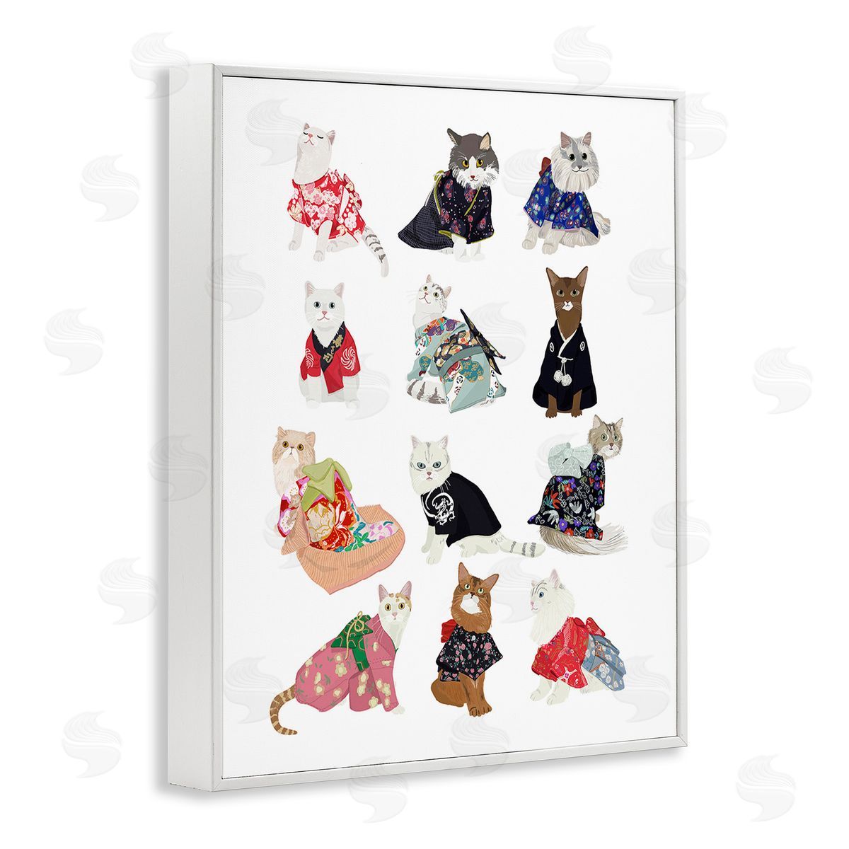 Hanna Melin Cats in Traditional Kimono