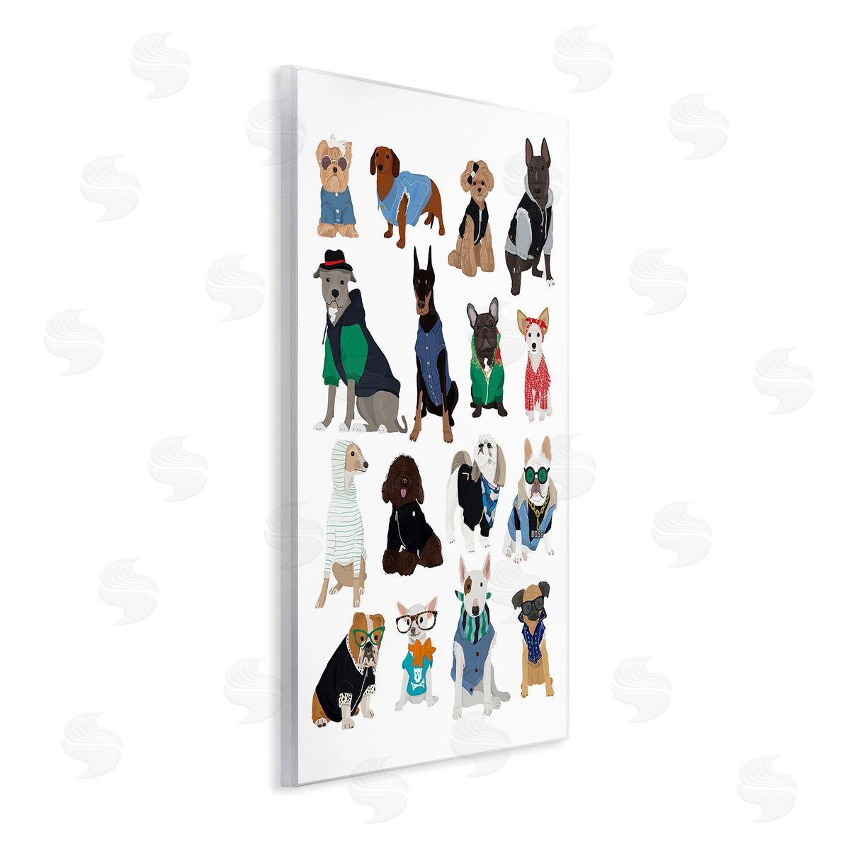 Hanna Melin Dogs with Various Fashion