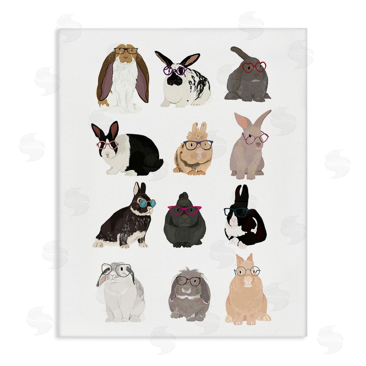 Hanna Melin Varied Hipster Bunnies