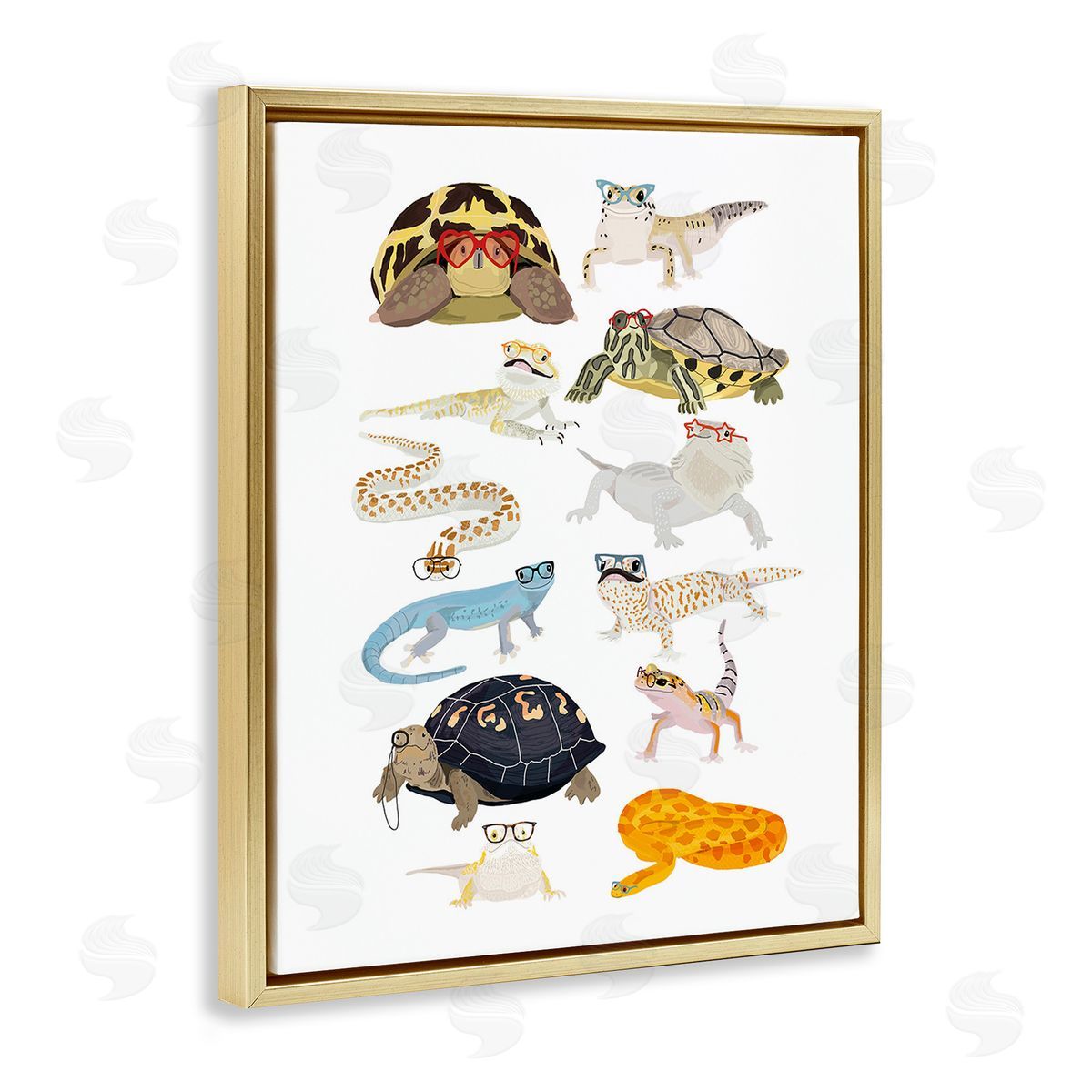 Hanna Melin Hipster Glasses Reptiles