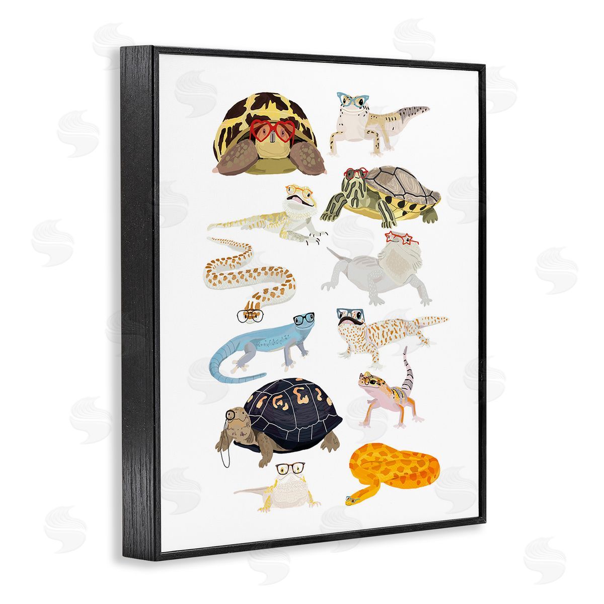 Hanna Melin Hipster Glasses Reptiles