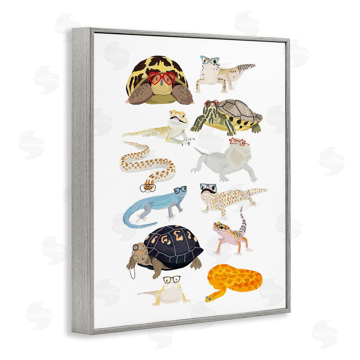 Hanna Melin Hipster Glasses Reptiles