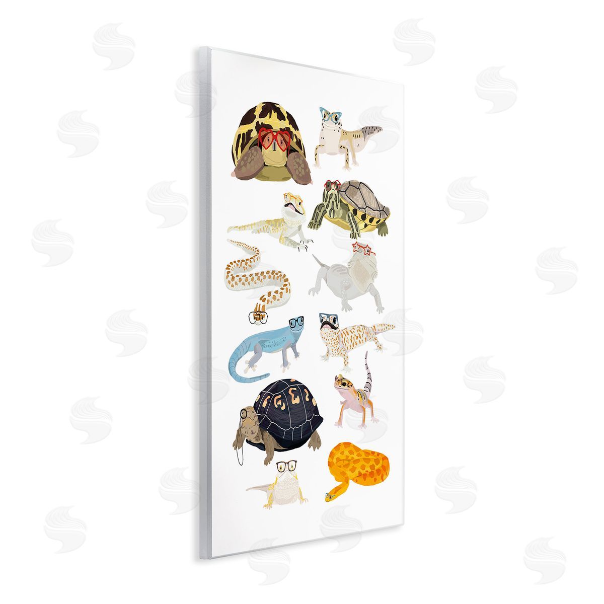 Hanna Melin Hipster Glasses Reptiles