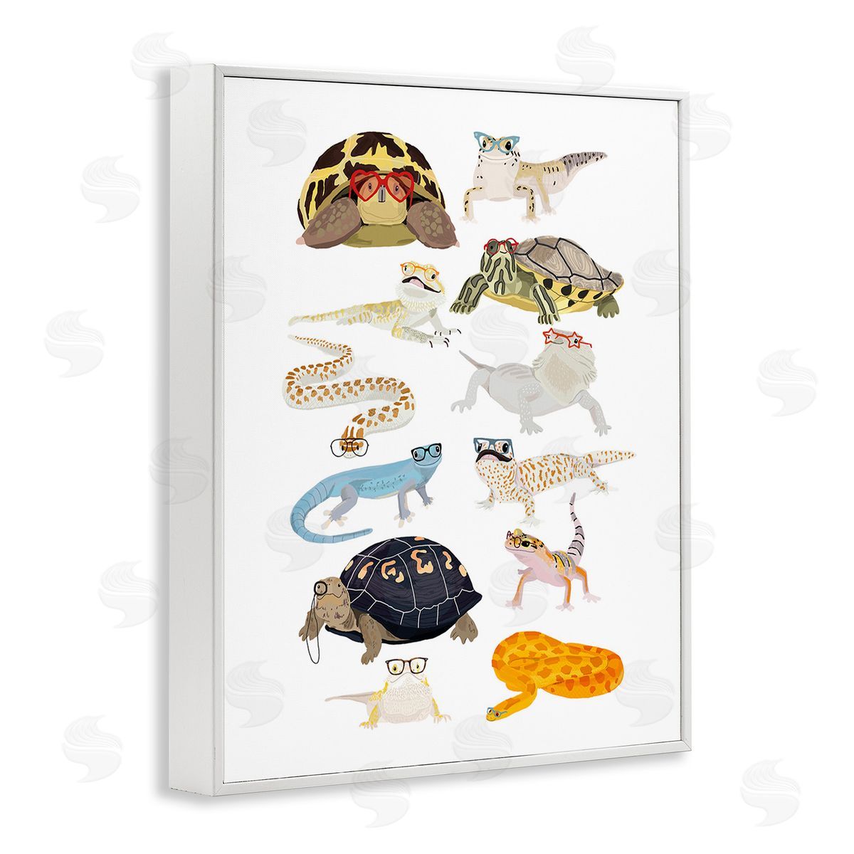 Hanna Melin Hipster Glasses Reptiles