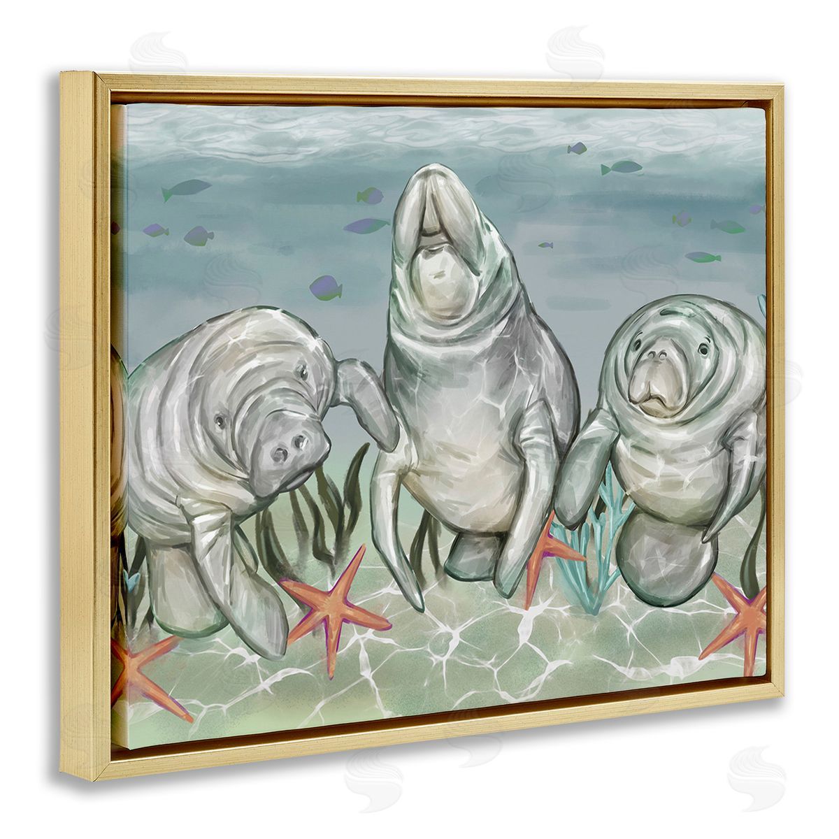 Ziwei Li Underwater Manatees & Starfish