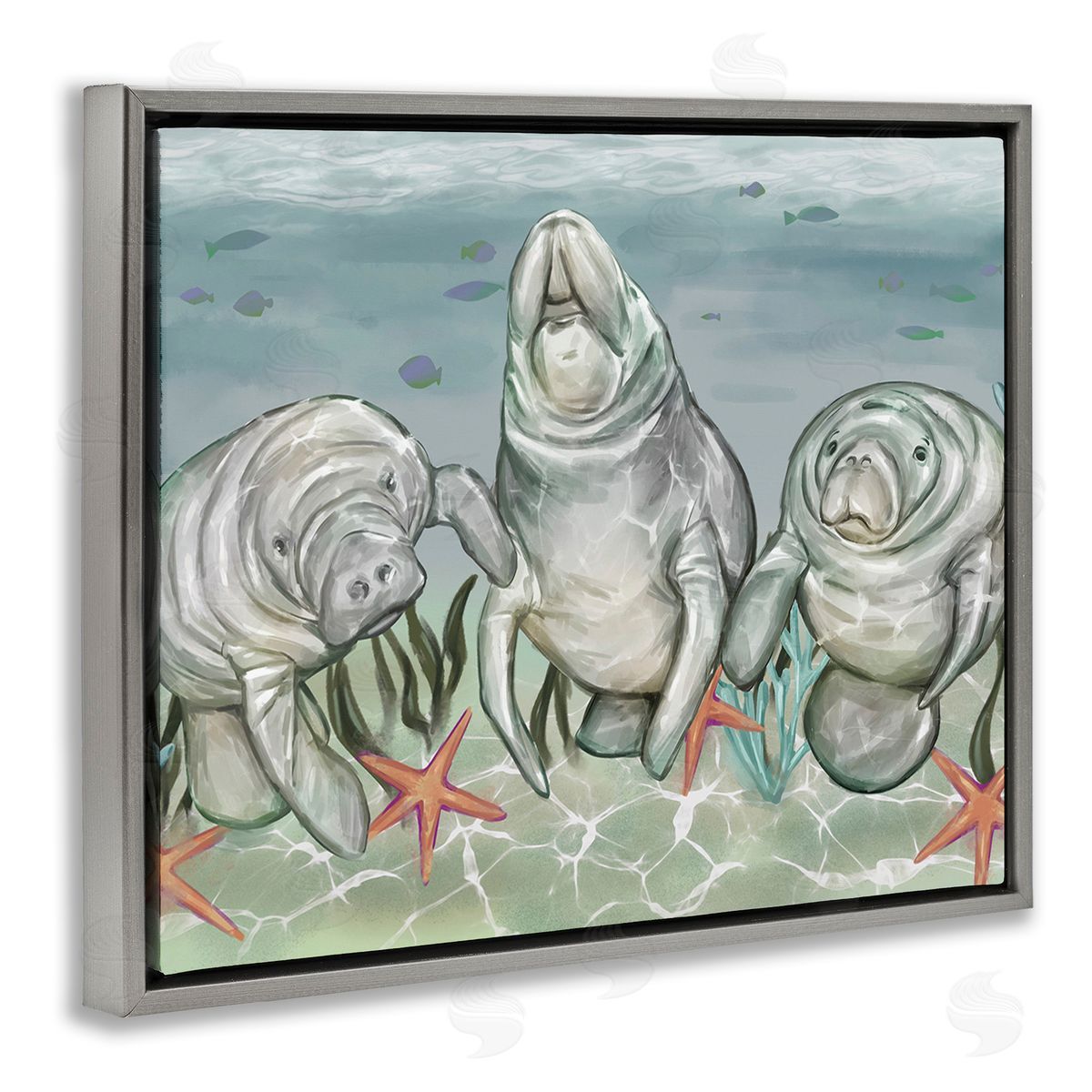 Ziwei Li Underwater Manatees & Starfish