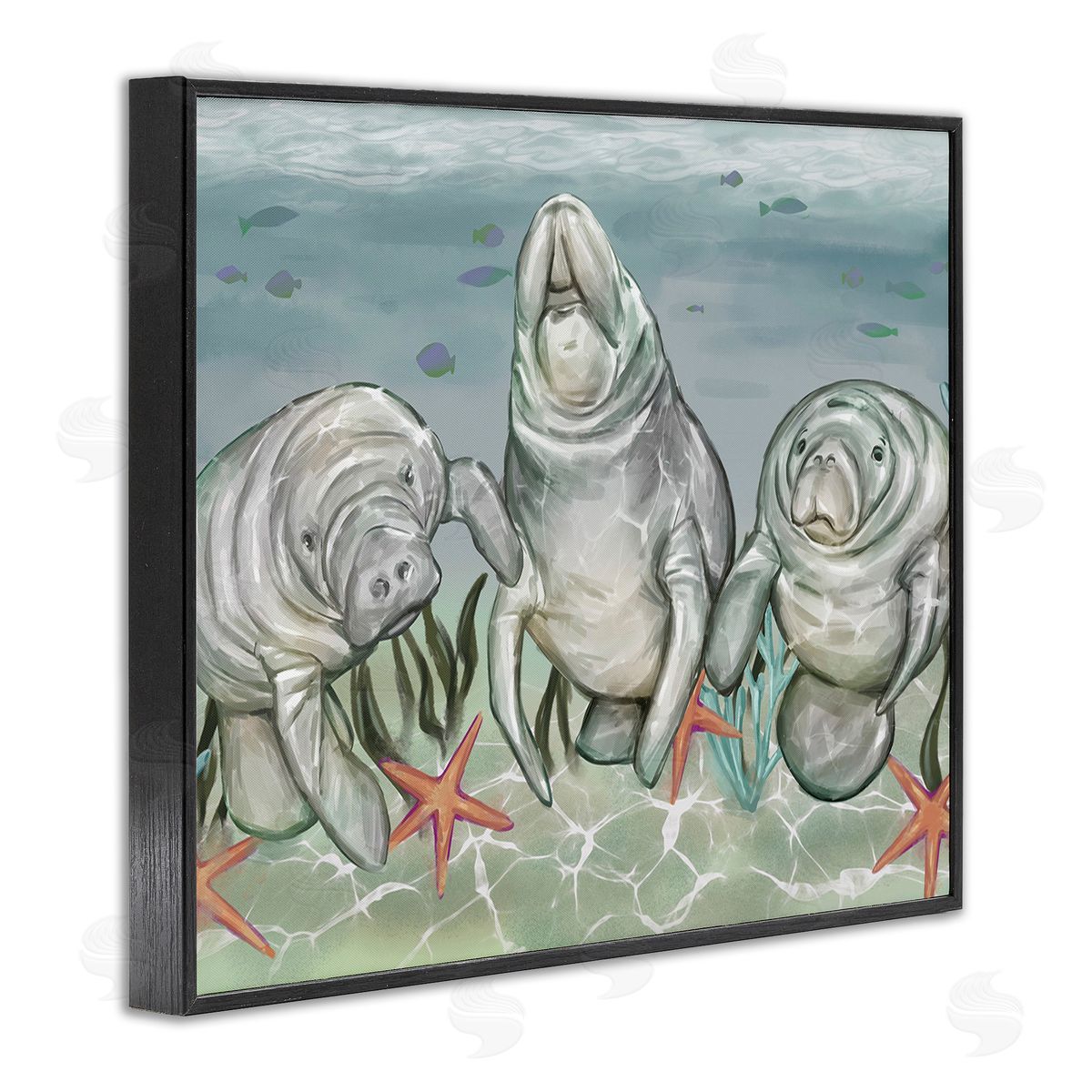 Ziwei Li Underwater Manatees & Starfish