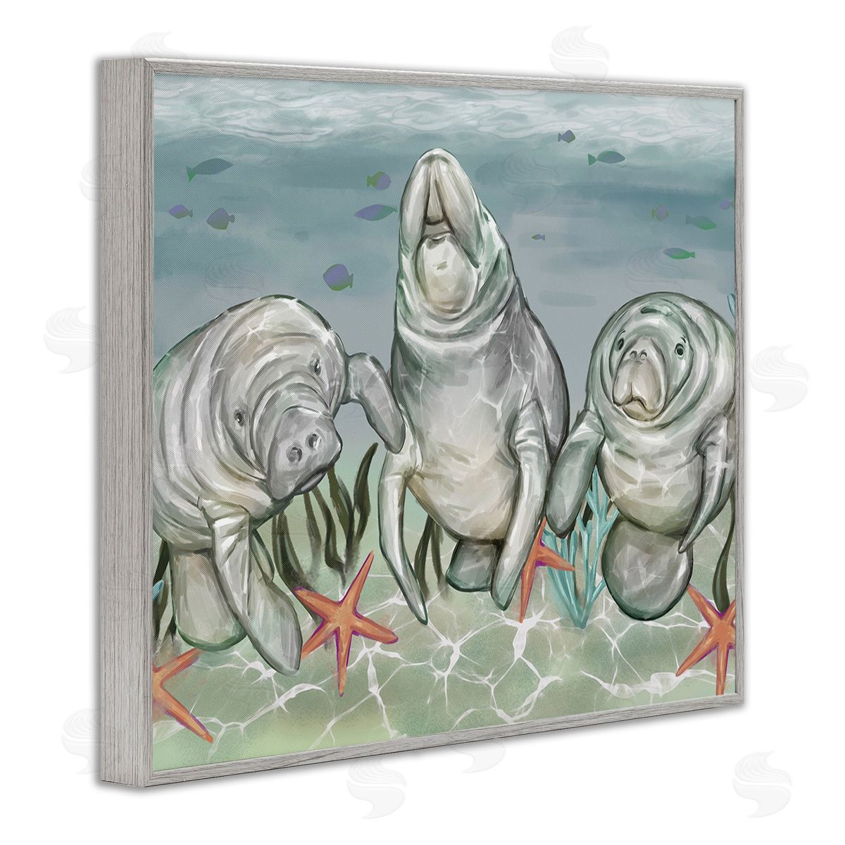 Ziwei Li Underwater Manatees & Starfish