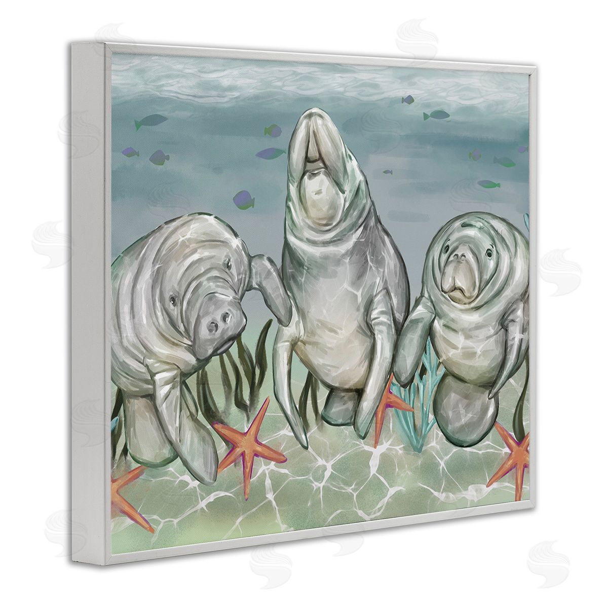 Ziwei Li Underwater Manatees & Starfish